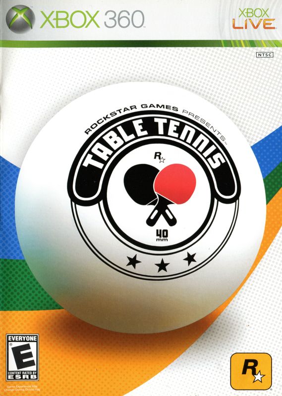 Table Tennis box art for Xbox 360